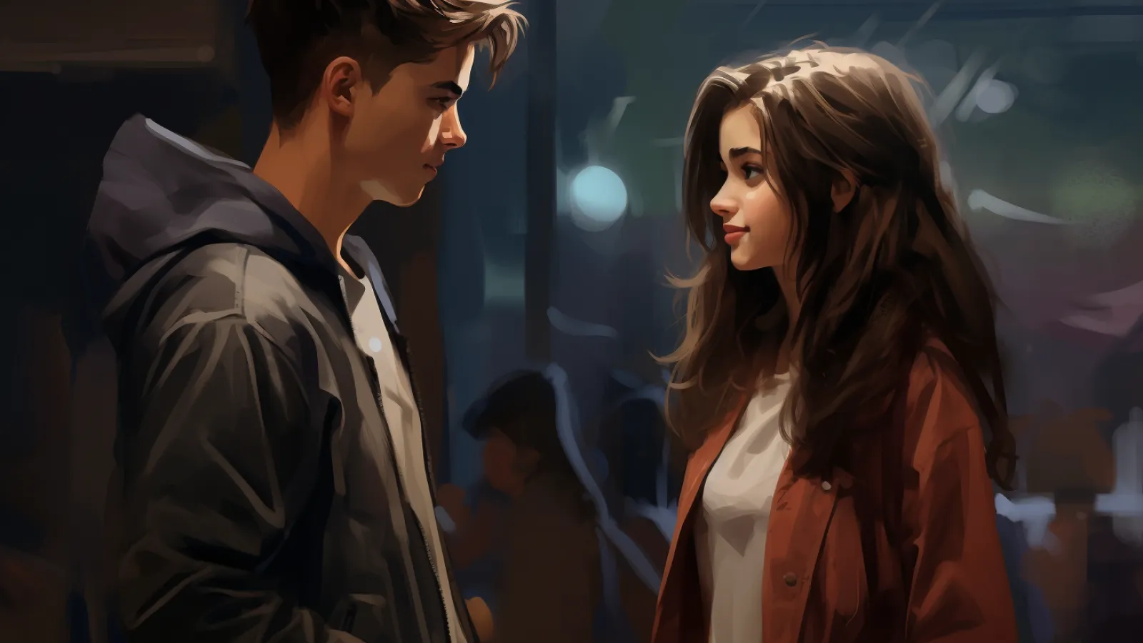 illustration for love at first sight
