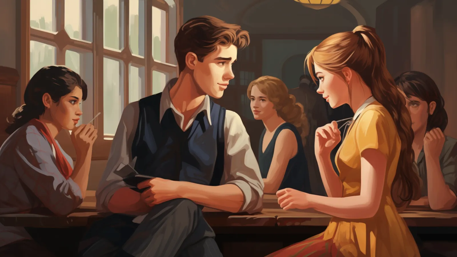 illustration for ladies' man