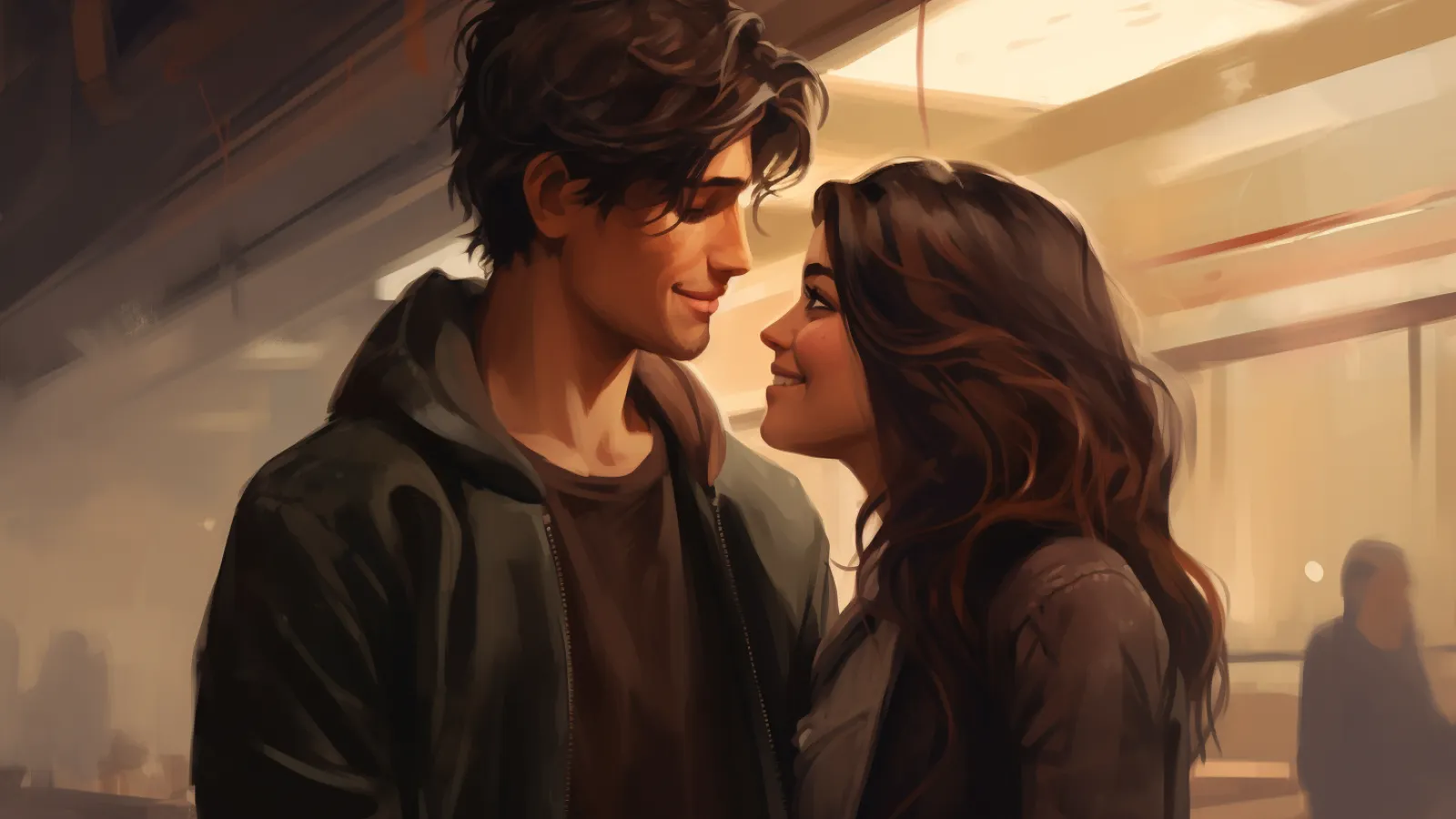 illustration for be crazy about someone or something