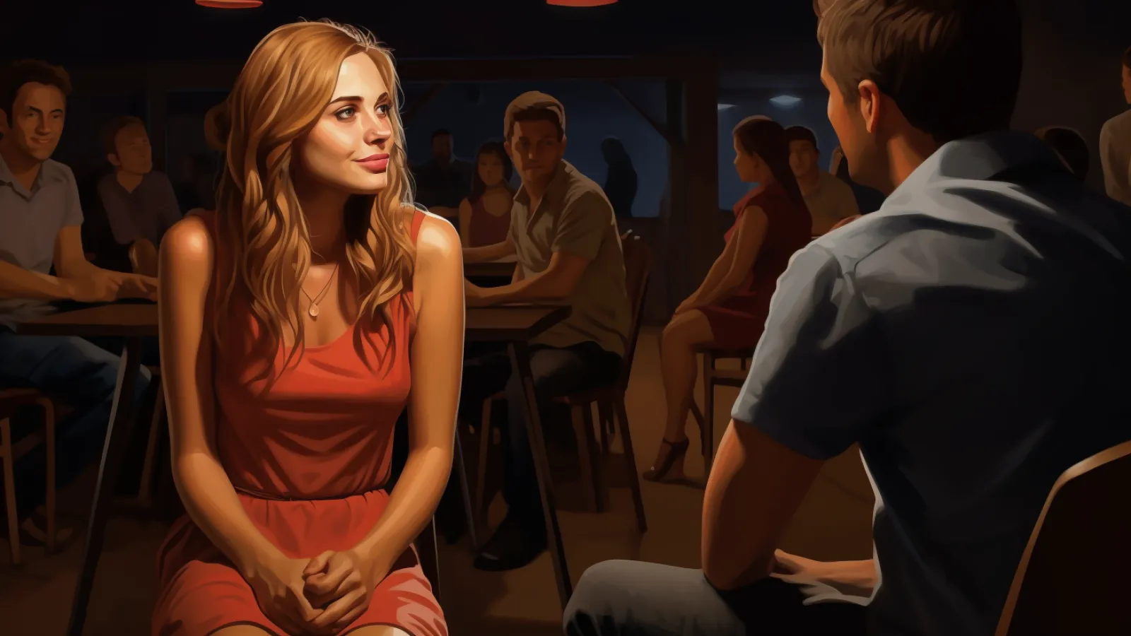 illustration for speed dating