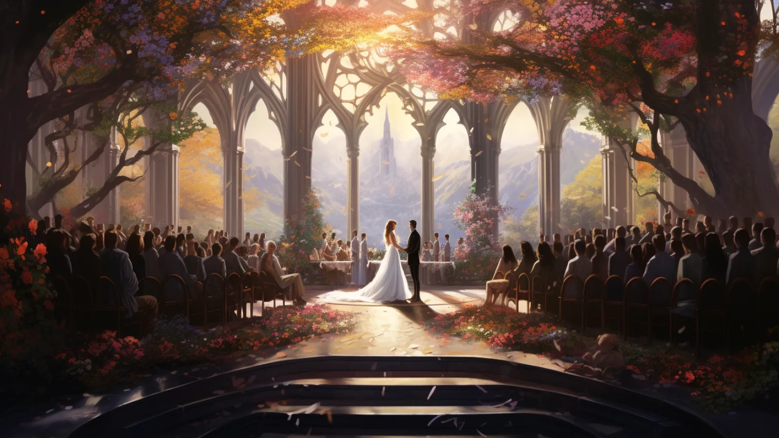illustration for get hitched