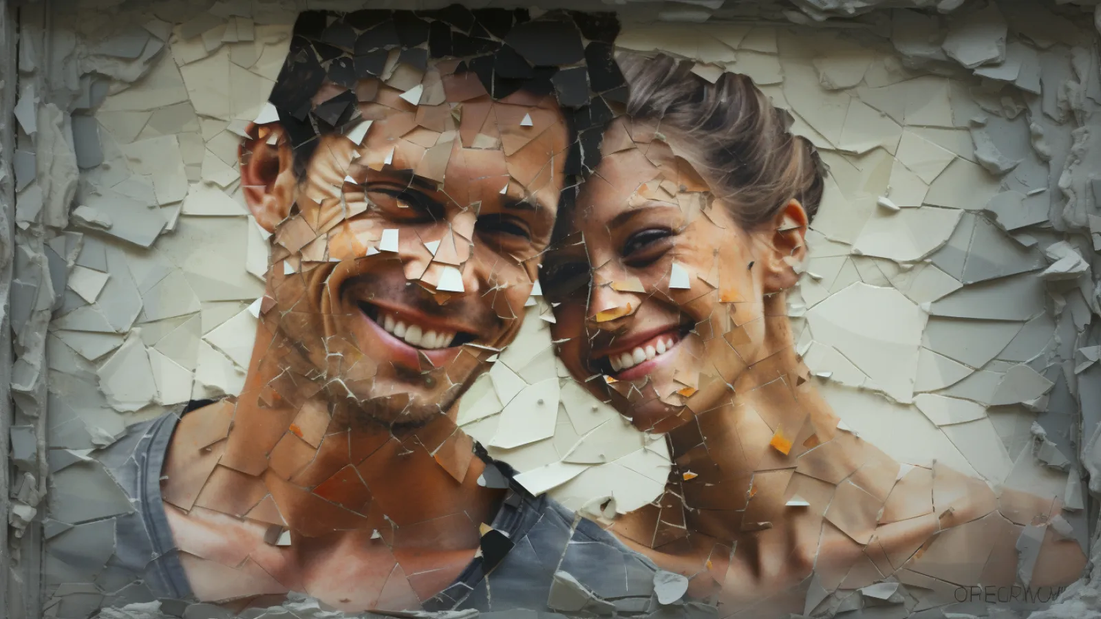 illustration for blinded by love