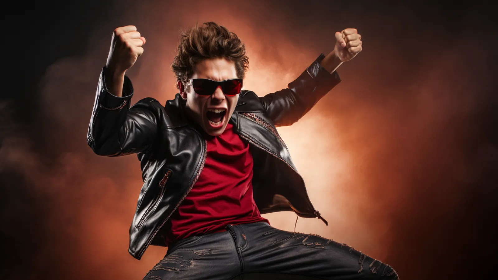 illustration for air guitar