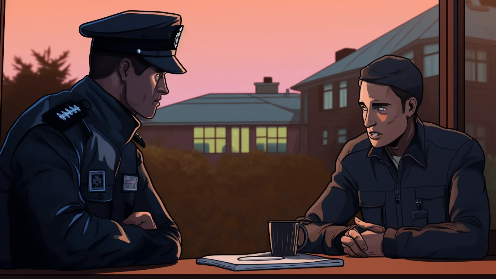 illustration for fess up