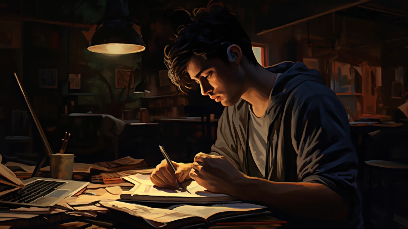 illustration for all-nighter