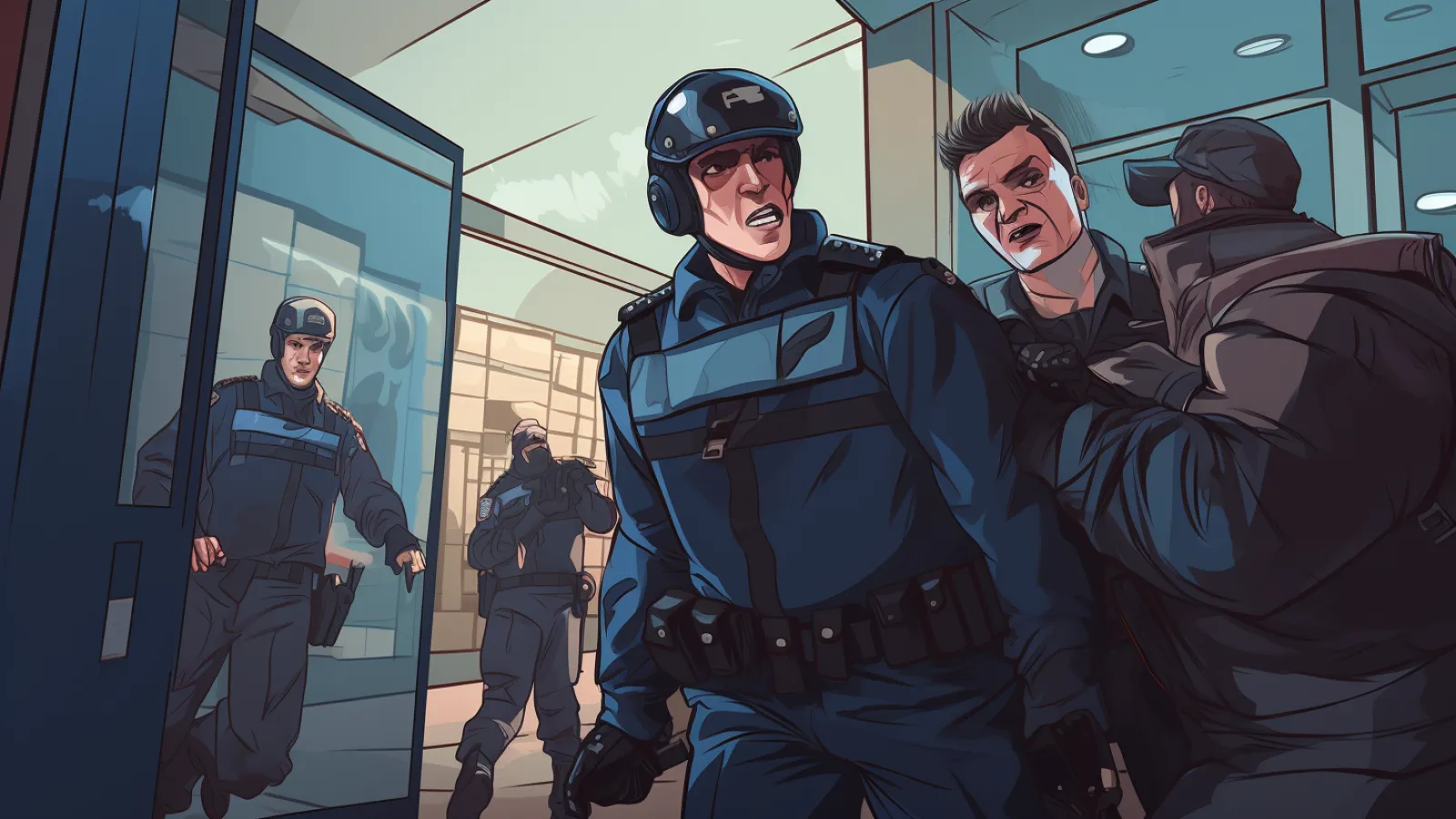 illustration for bad guy