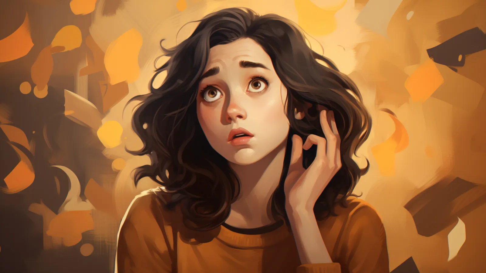 illustration for brain fart / mind fart