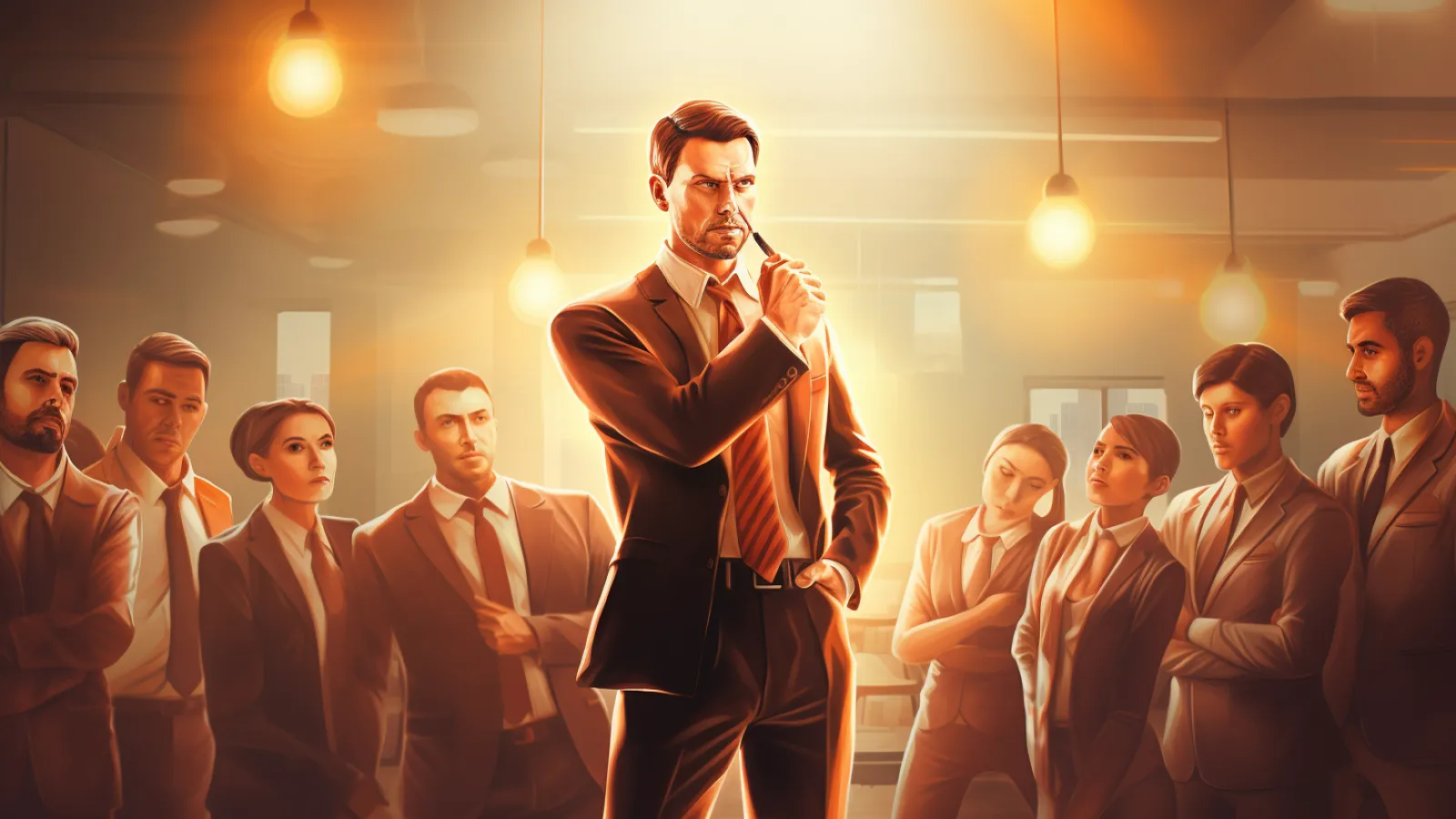 illustration for arrogant