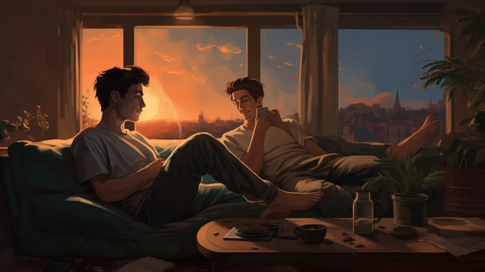 illustration for chill pill