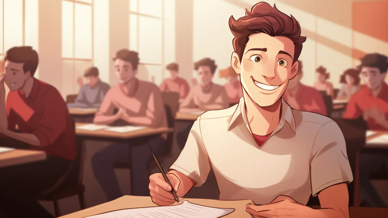 illustration for easy peasy