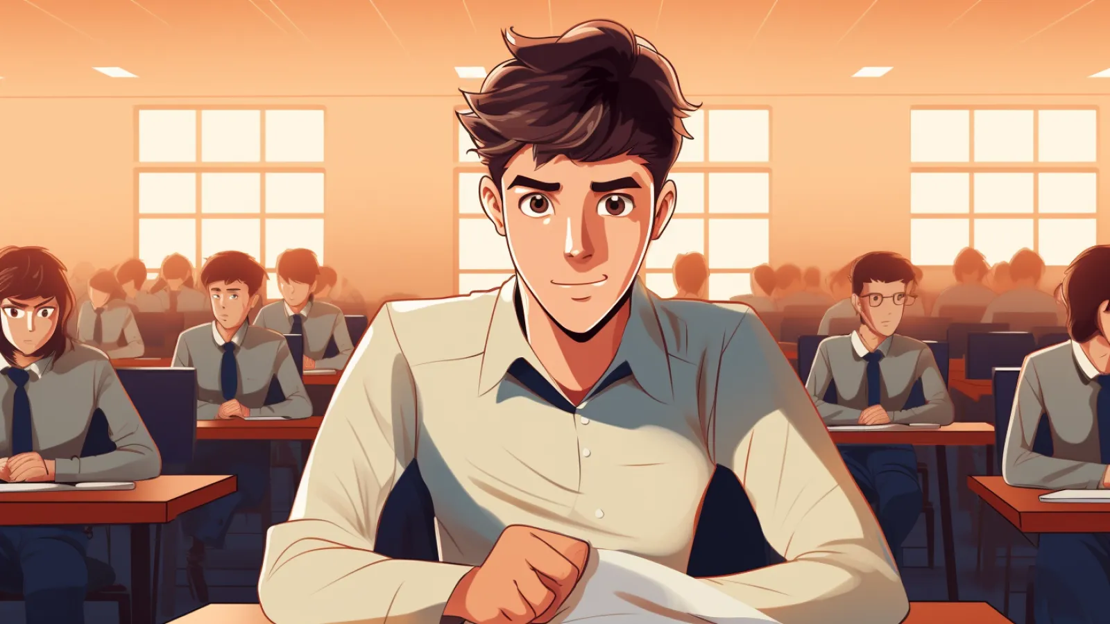 illustration for game face