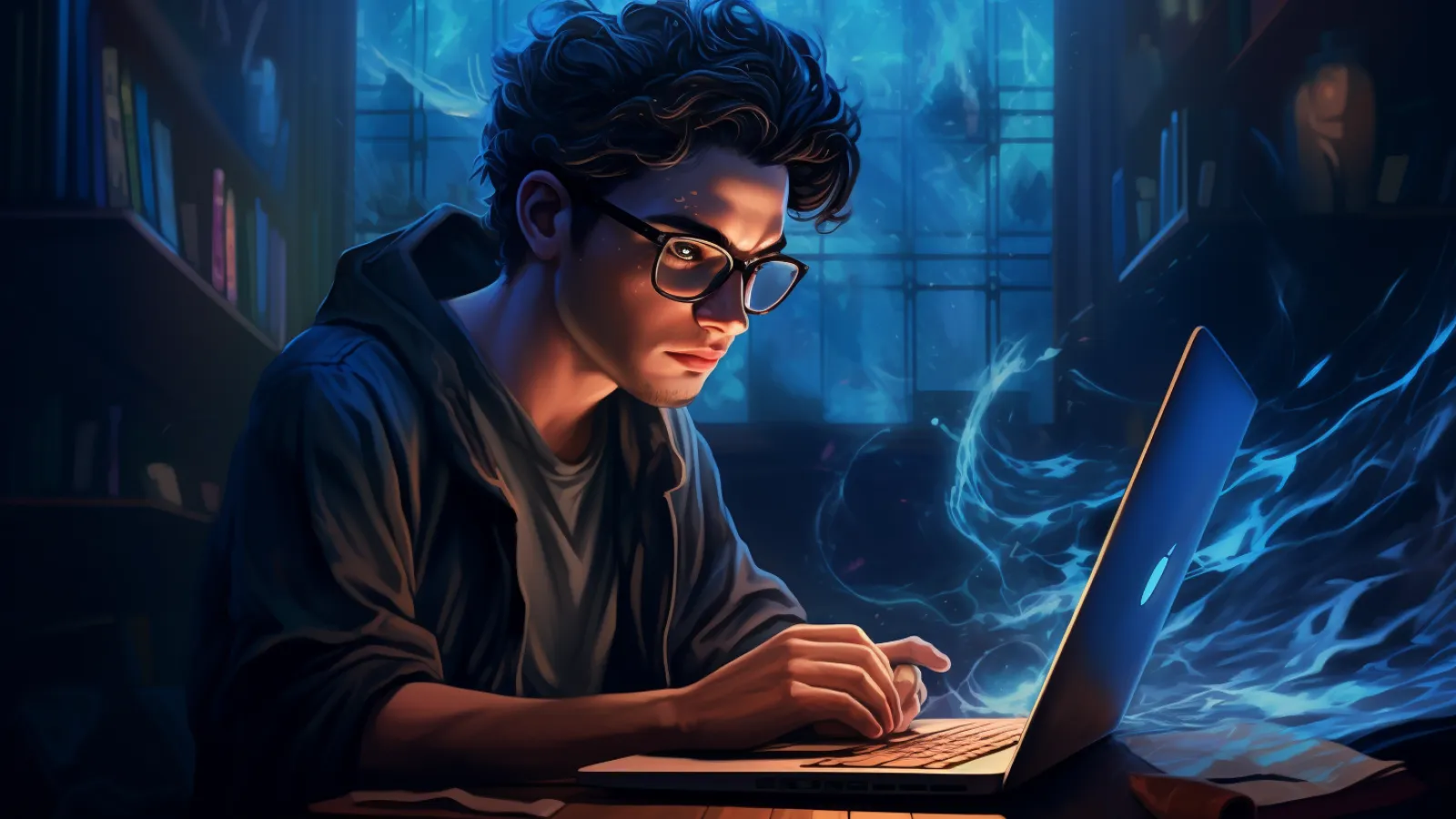 illustration for geek