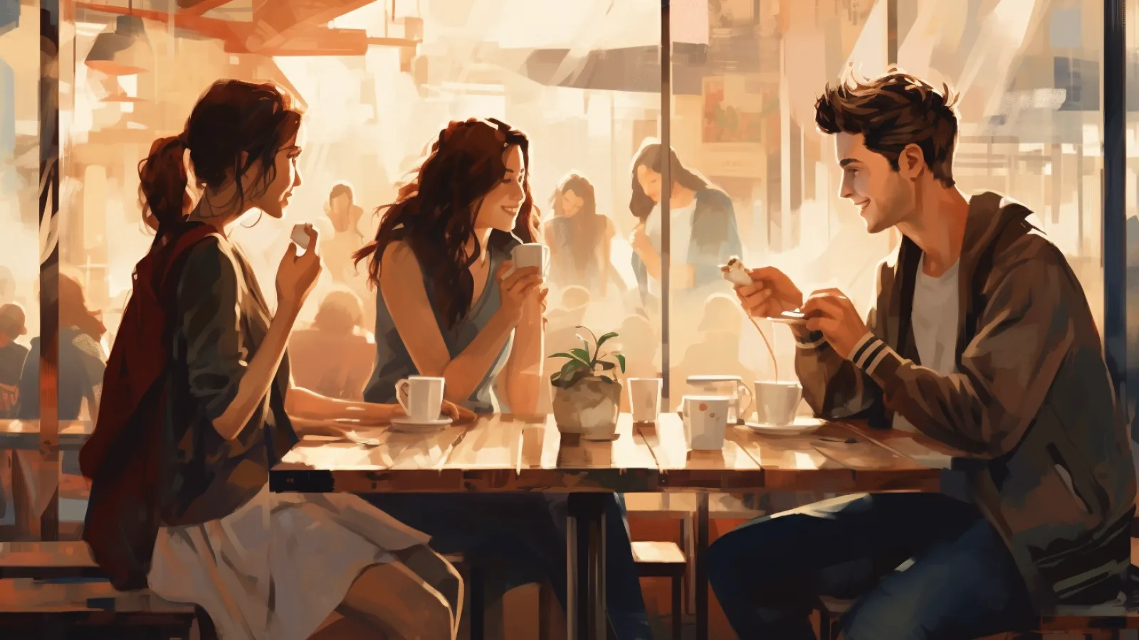 illustration for hangout