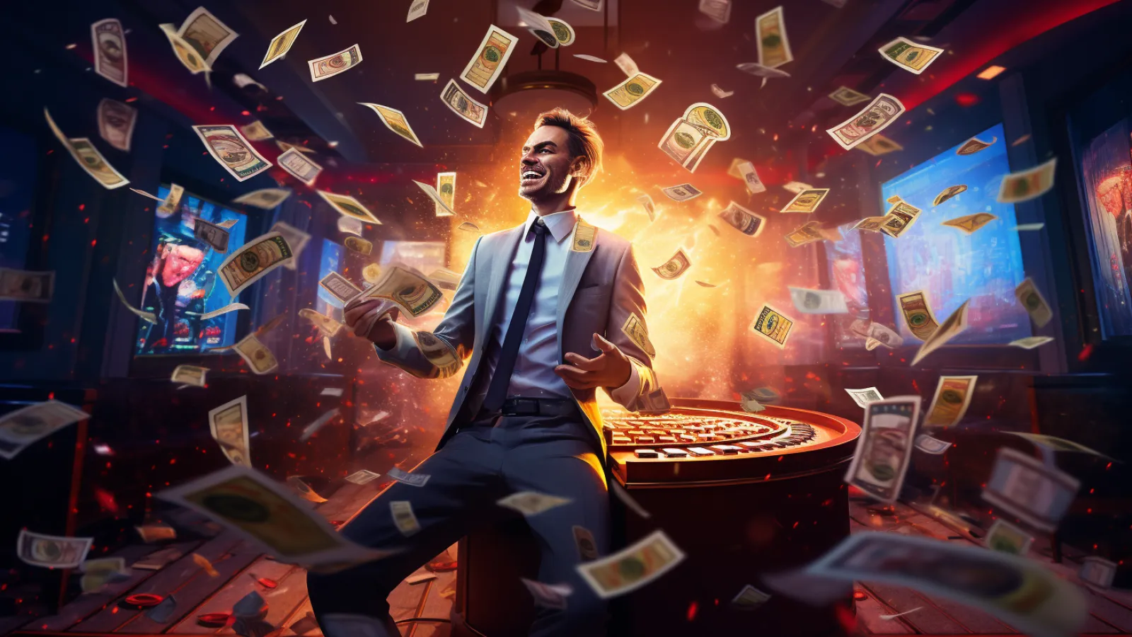 illustration for hit the jackpot