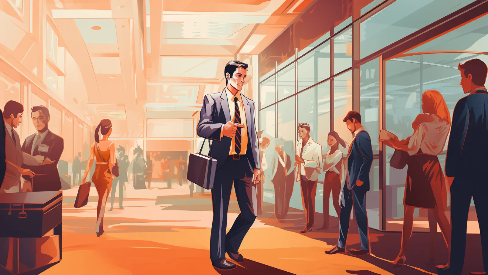 illustration for main man