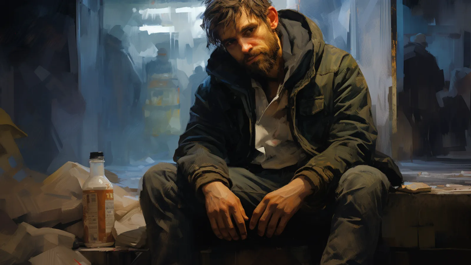 illustration for mess