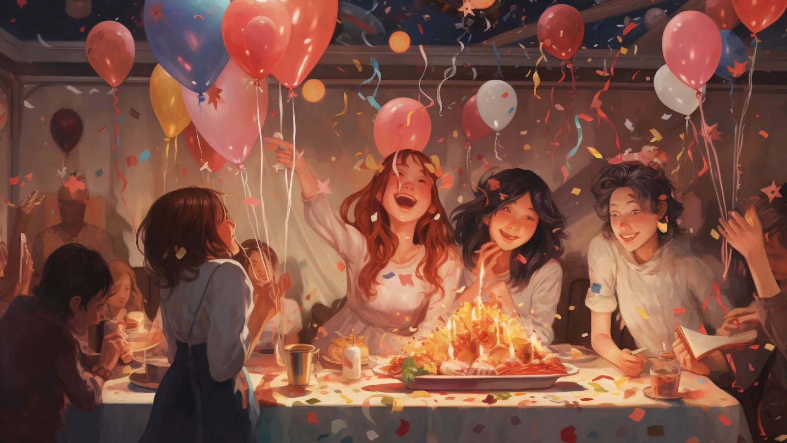 illustration for show up