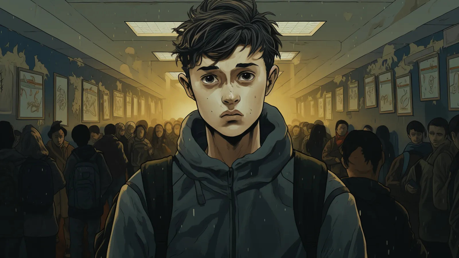 illustration for sick