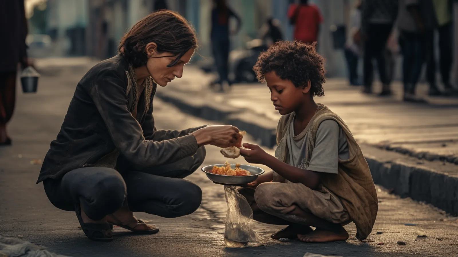 illustration for skid row