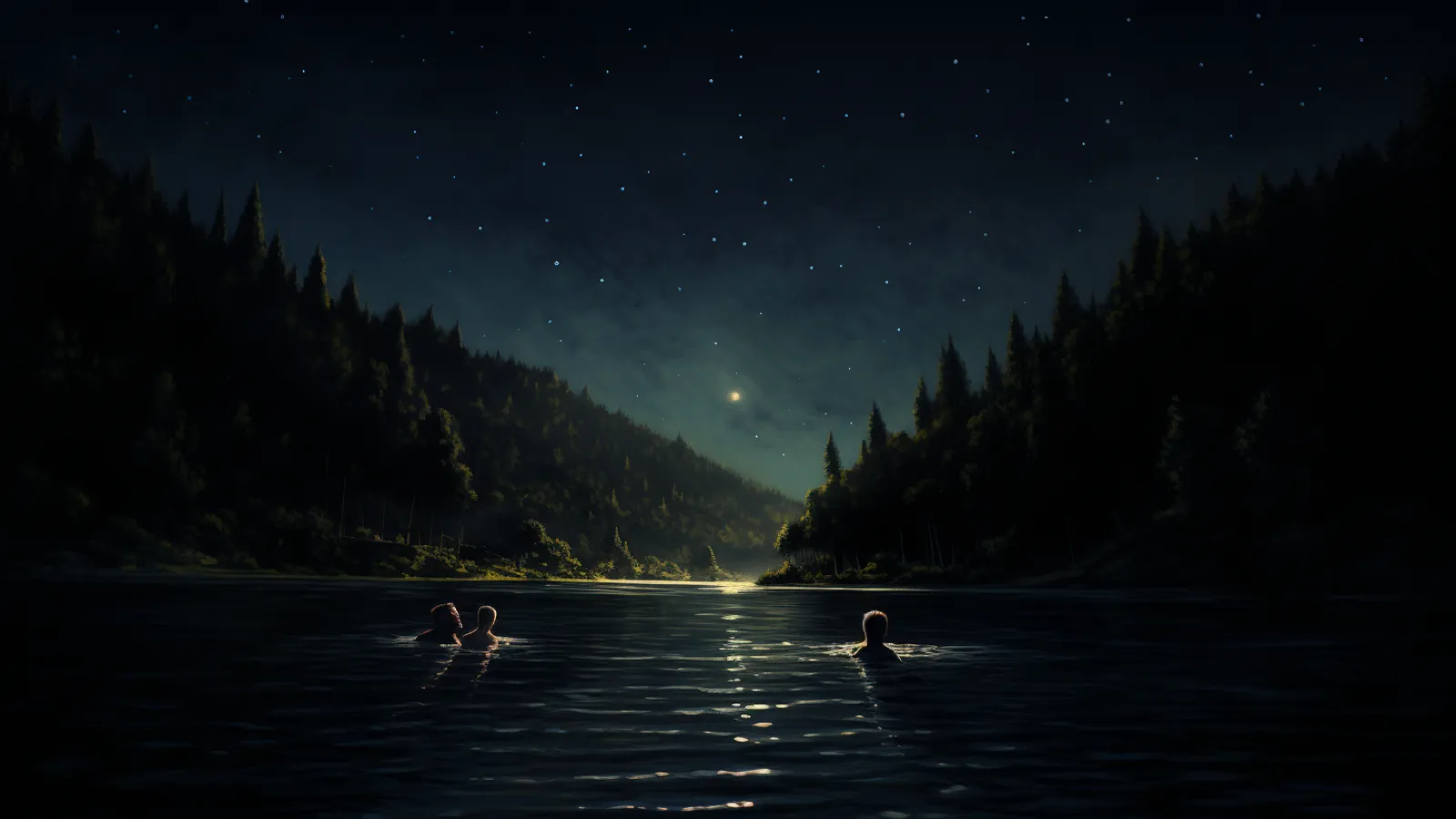 illustration for skinny-dip