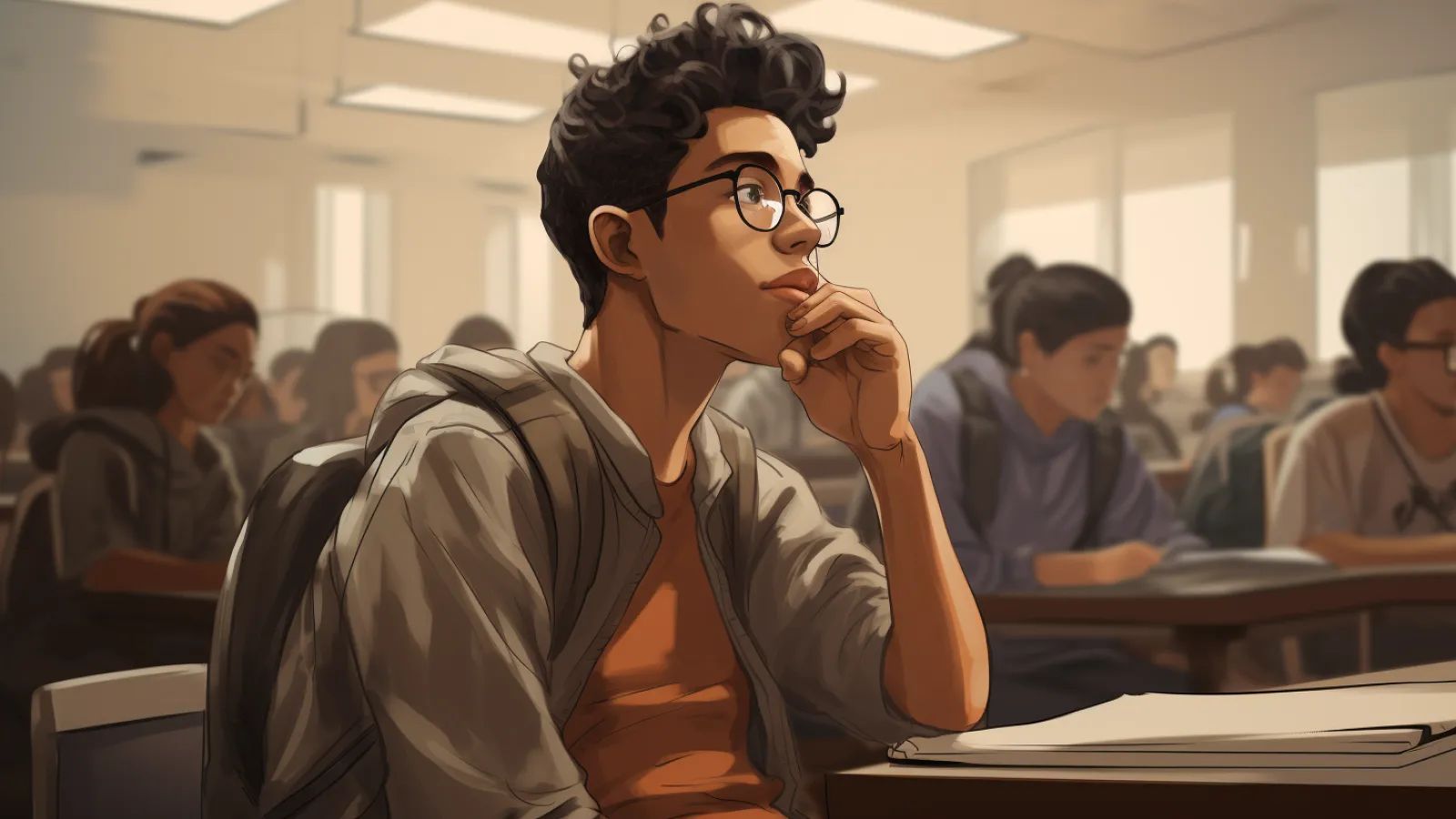 illustration for space out