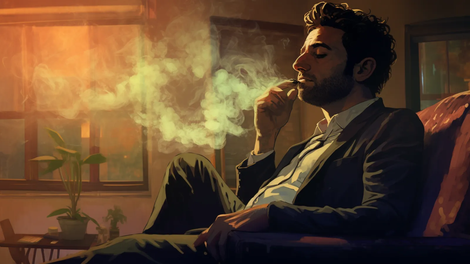 illustration for weed
