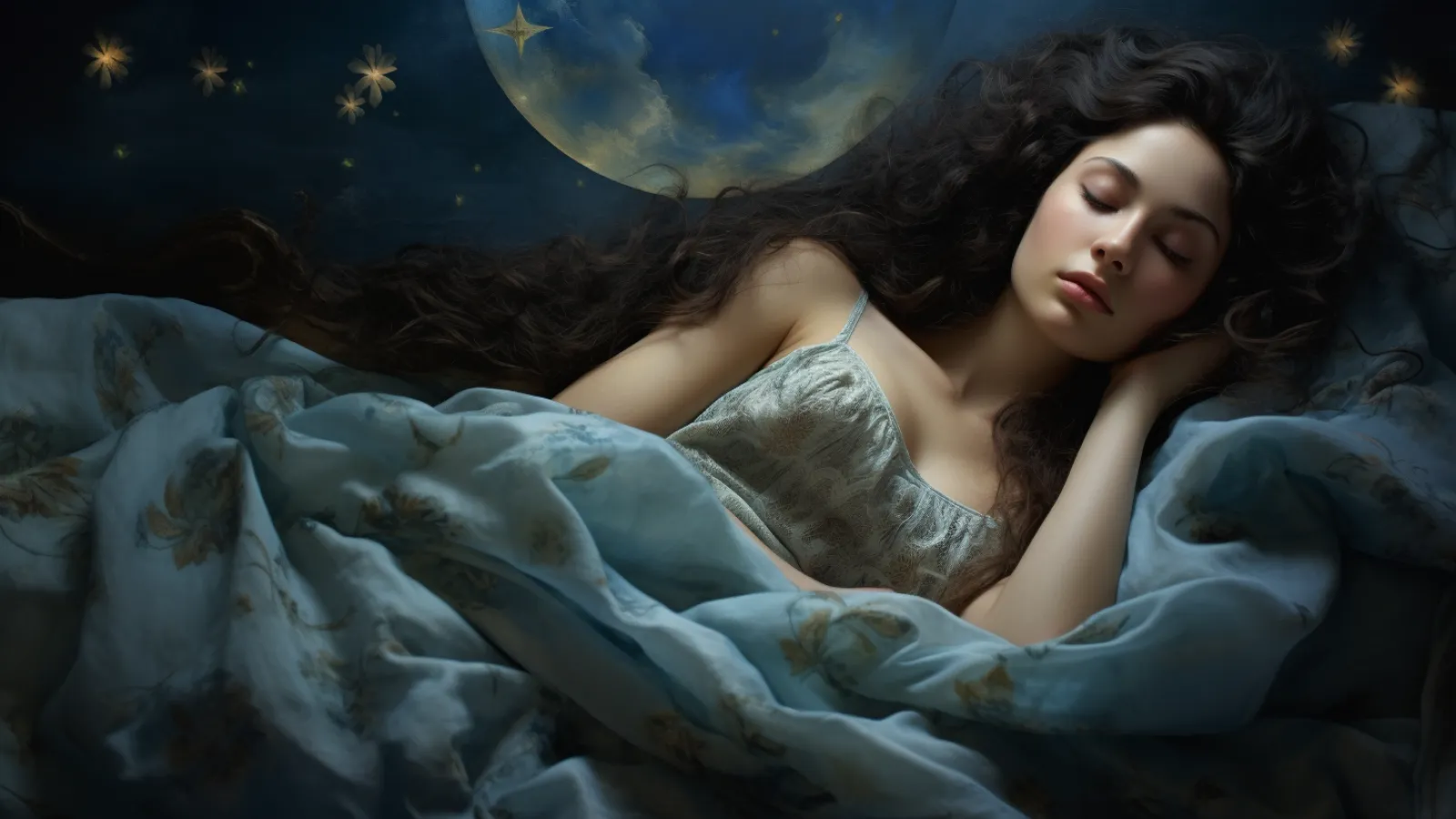 illustration for asleep