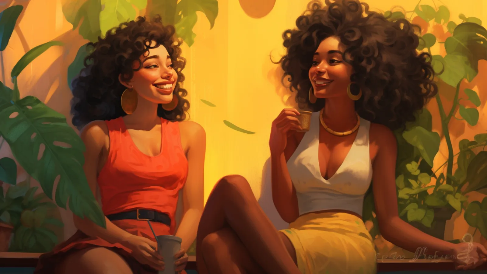 illustration for yes siree