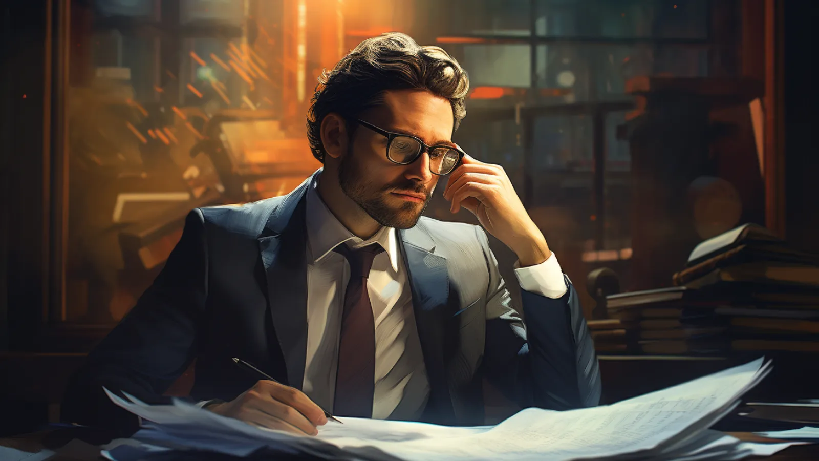 illustration for think twice
