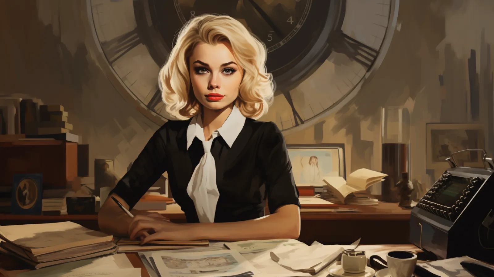 illustration for assistant