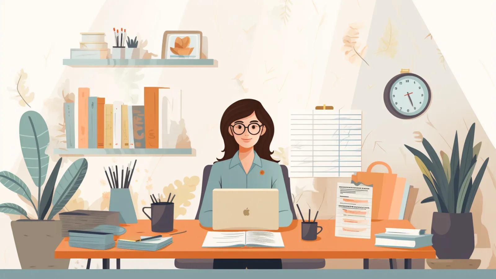 illustration for get one's act together