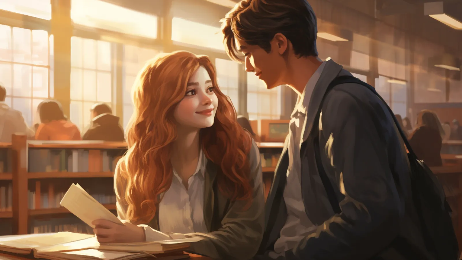 illustration for puppy love
