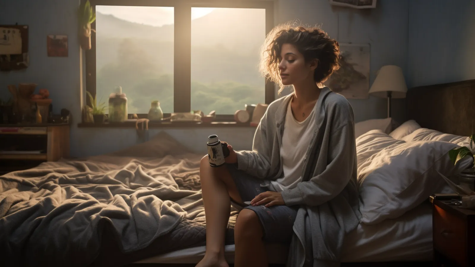 illustration for wake up