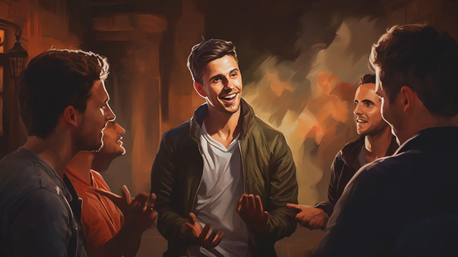 illustration for let the cat out of the bag