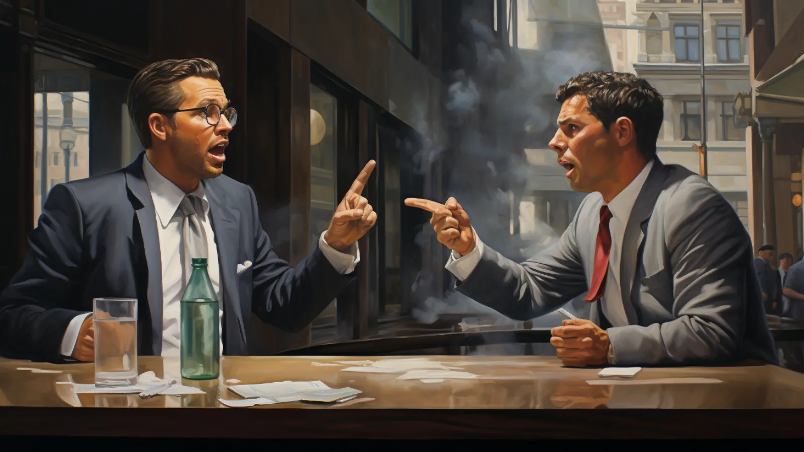 illustration for the gloves are off