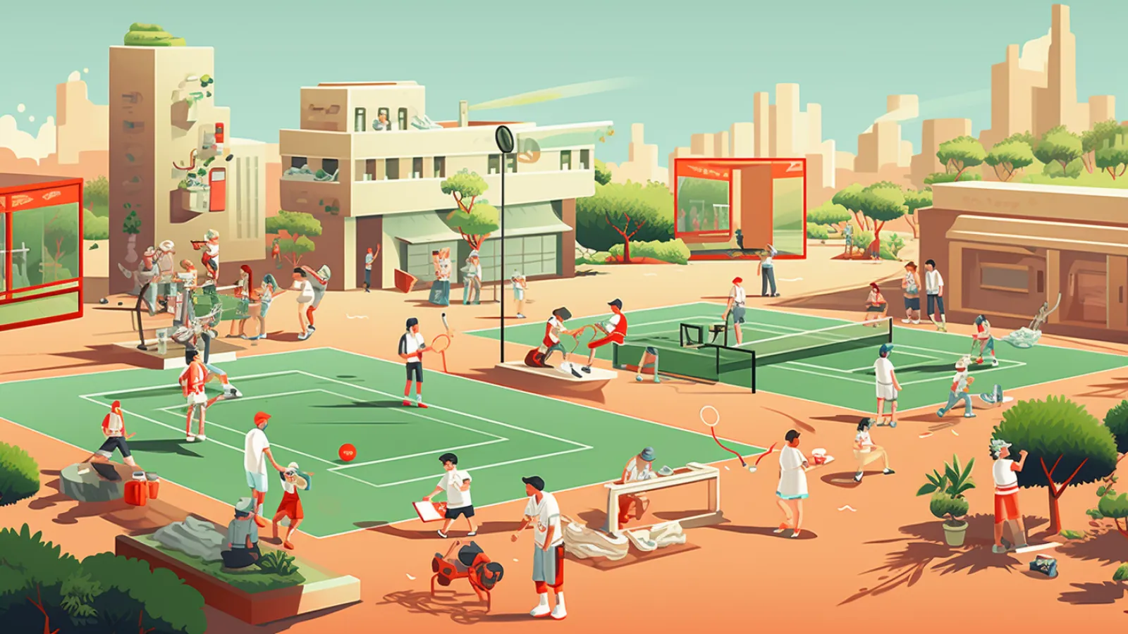 illustration for level the playing field