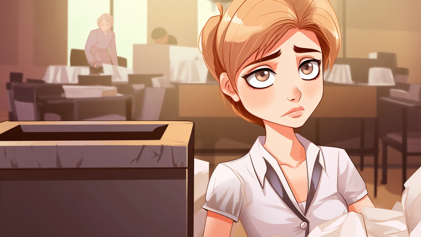 illustration for get the short end of the stick