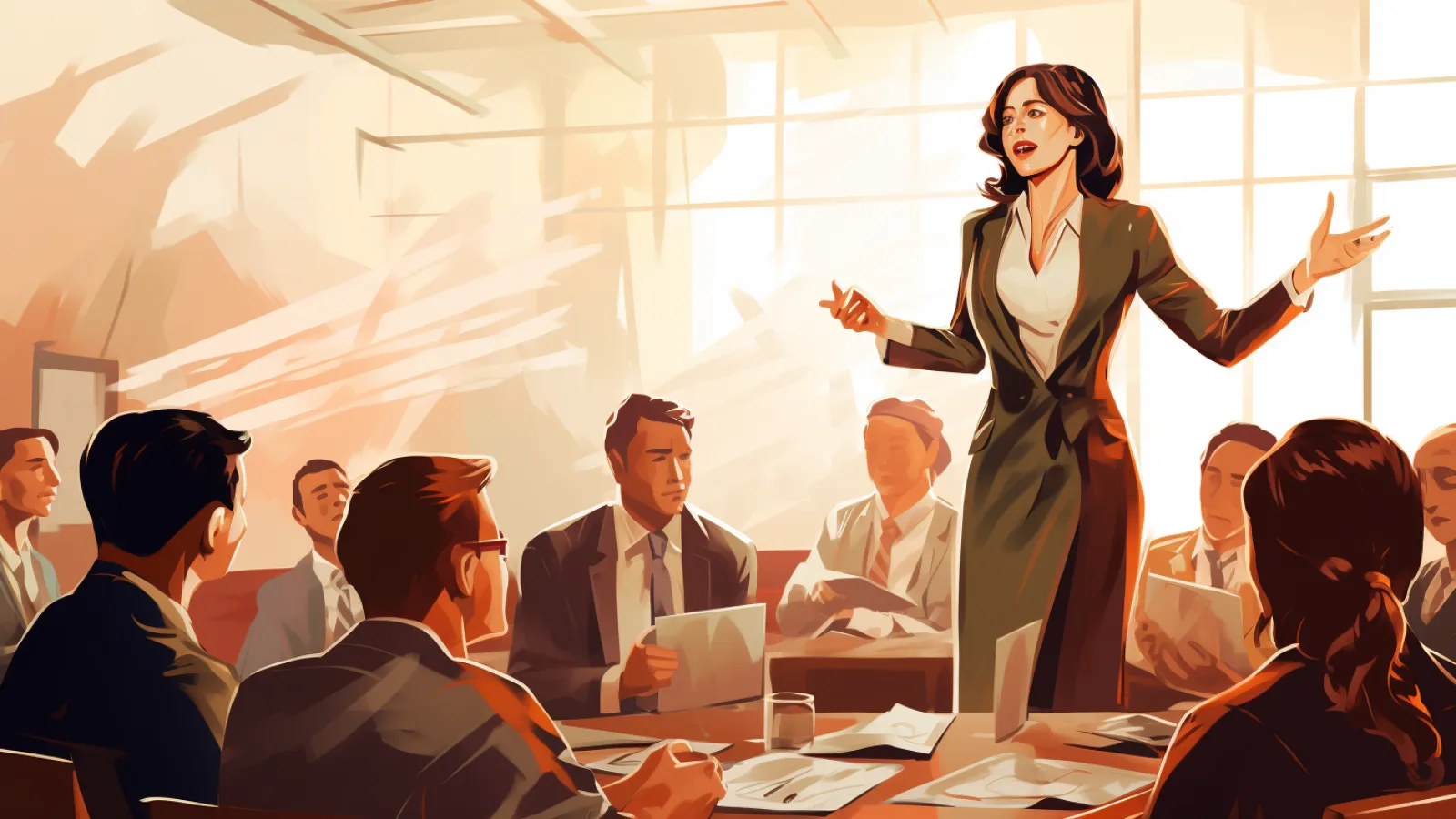 illustration for fly in the face of