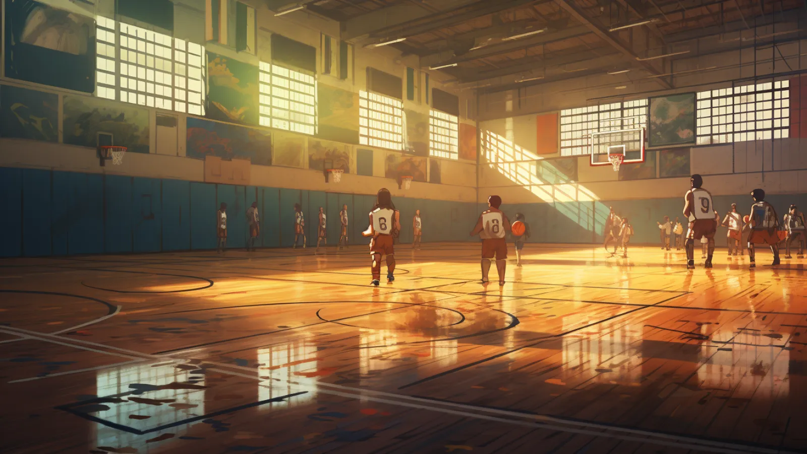 illustration for take place