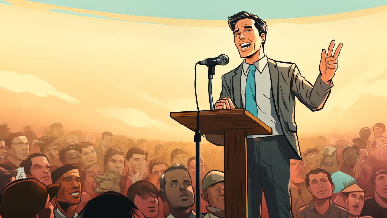 illustration for call on / call upon