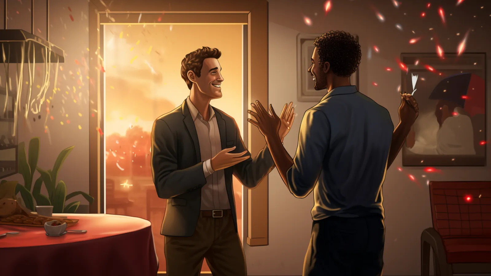 illustration for take off