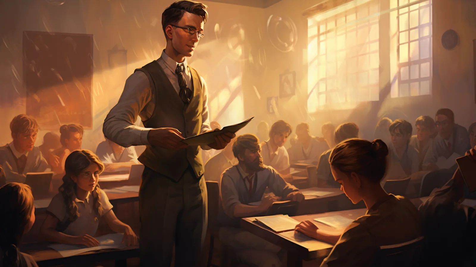 illustration for in charge of