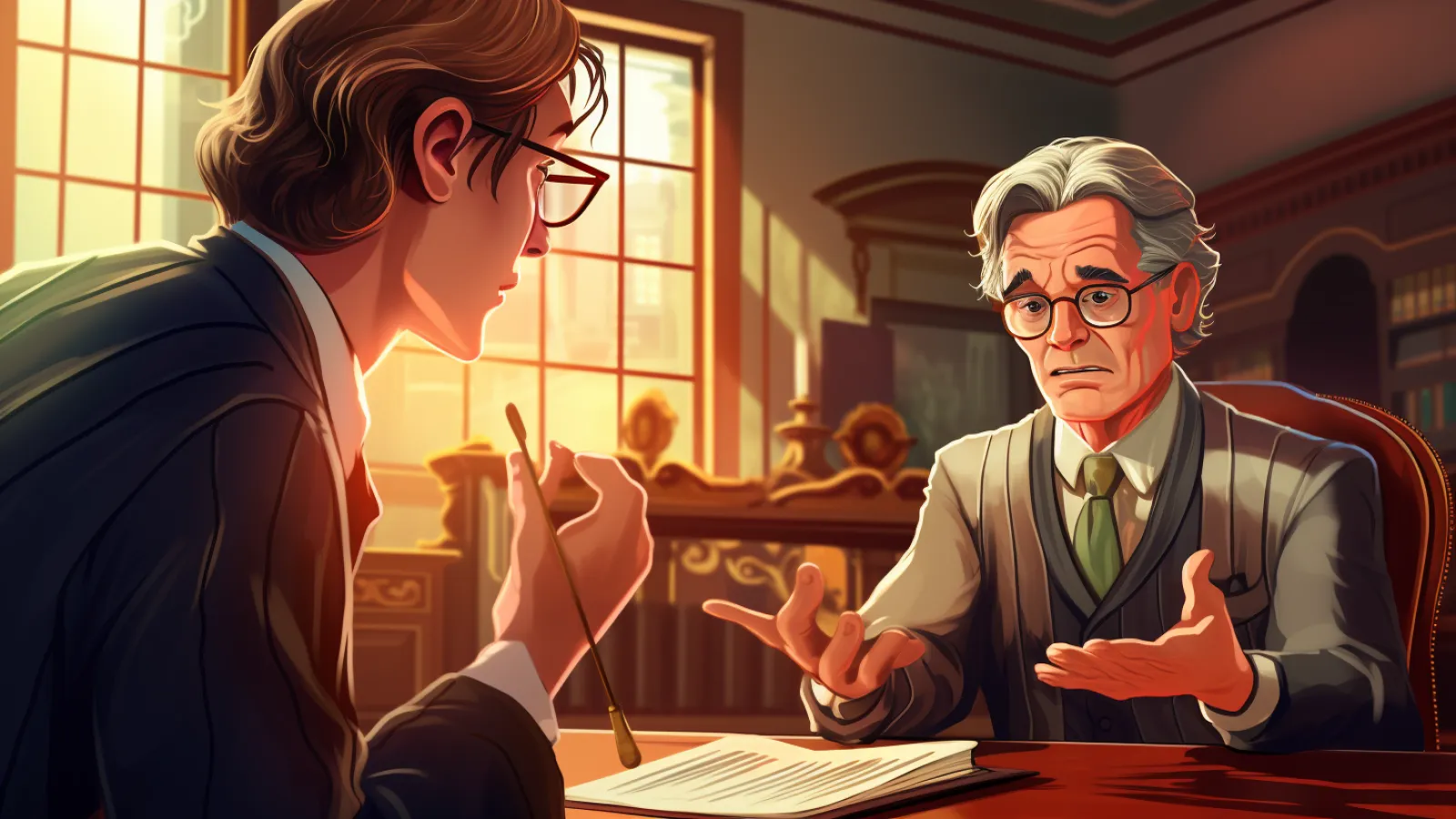 illustration for attorney