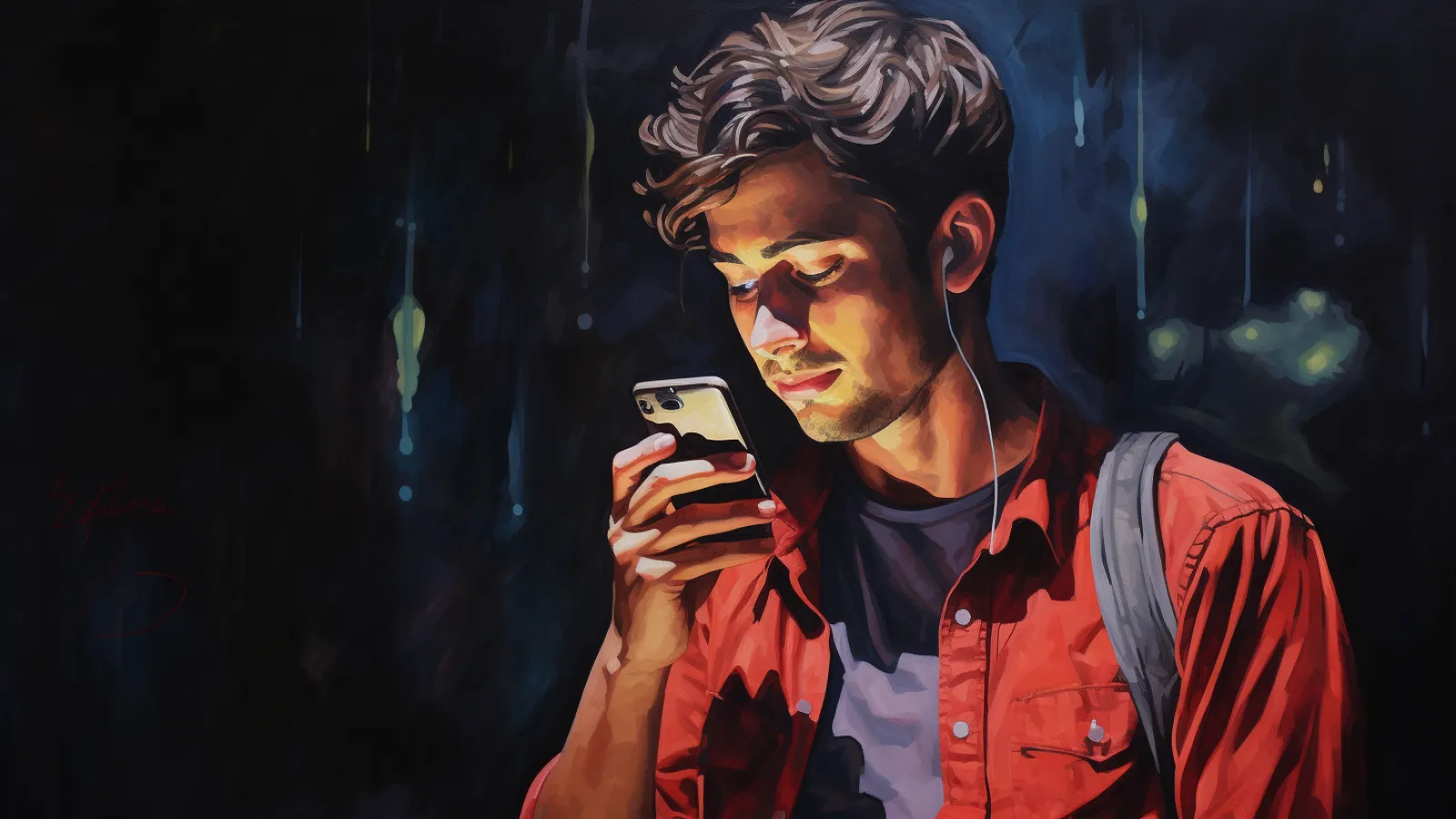 illustration for be in touch with / keep in touch with