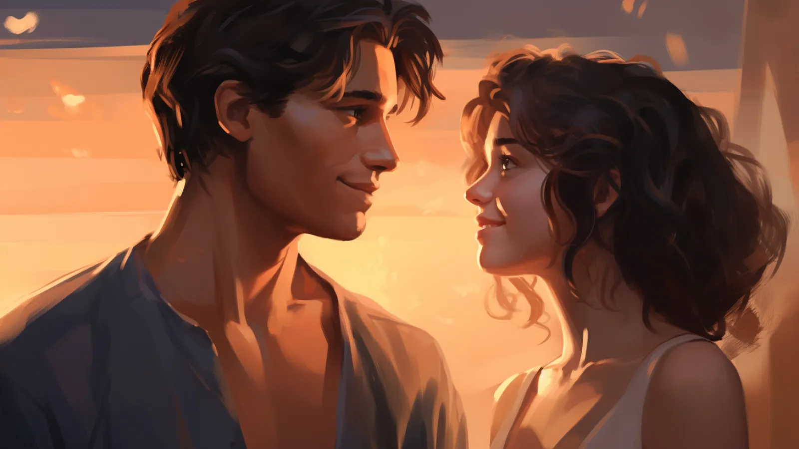 illustration for in the eyes of / in someone's eyes