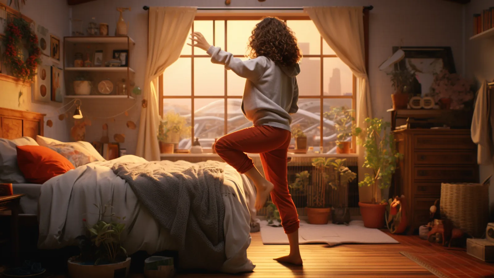 illustration for get up