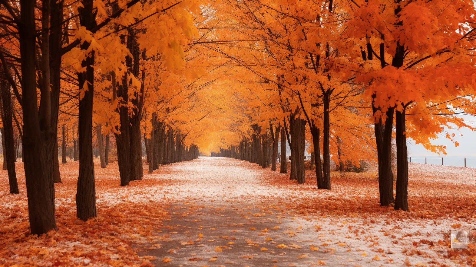 illustration for autumn