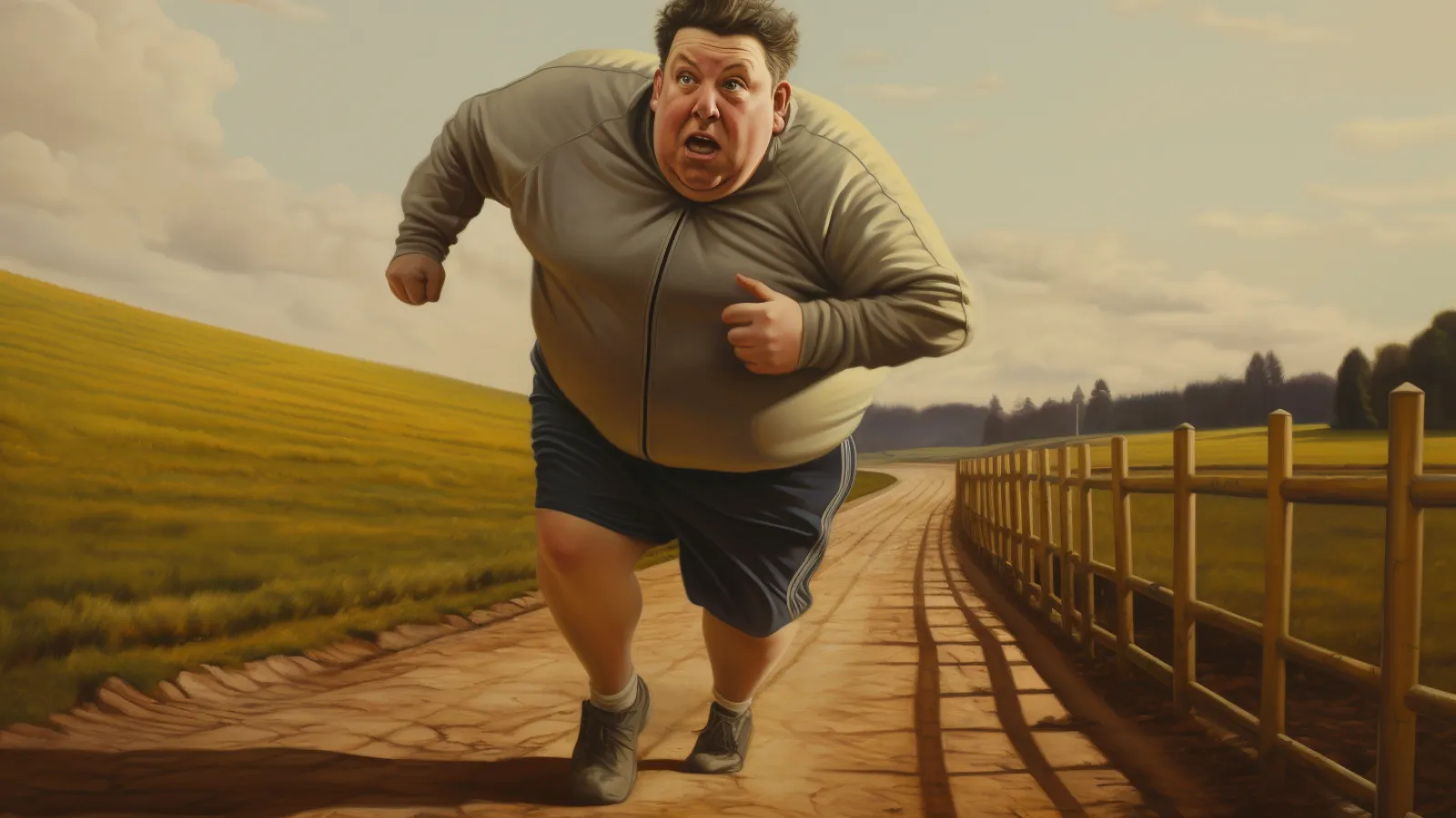 illustration for out of shape