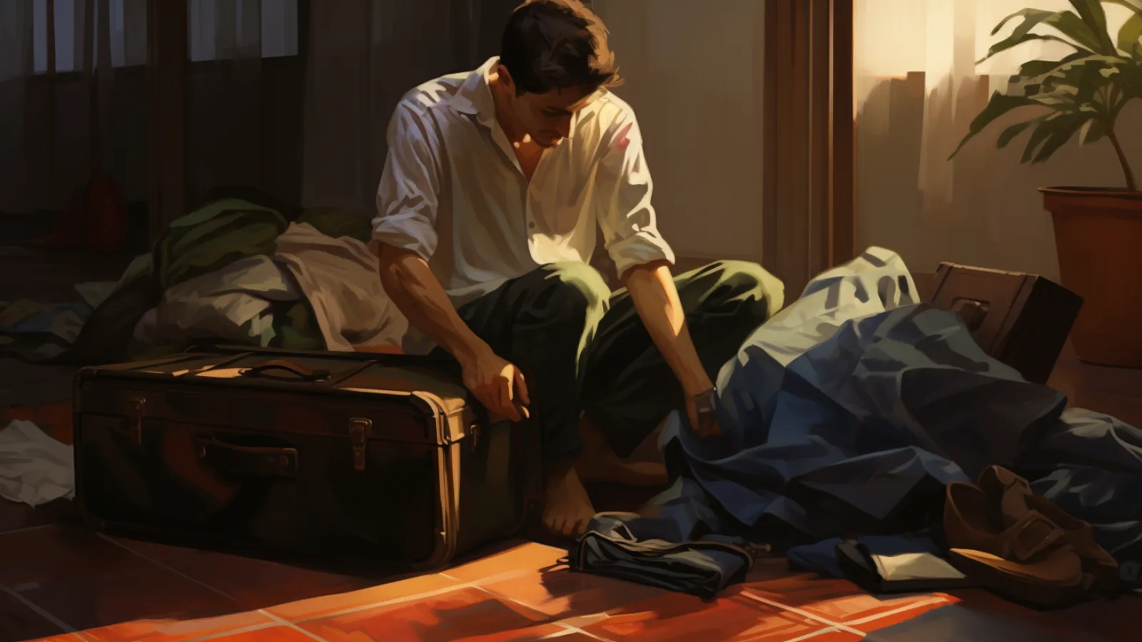 illustration for bag