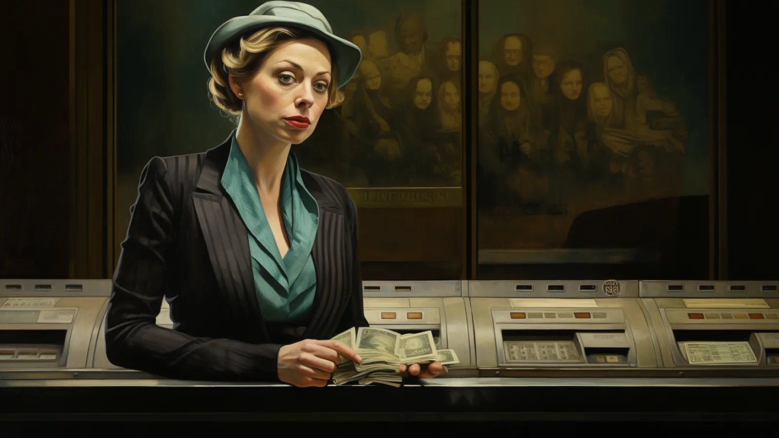 illustration for bank